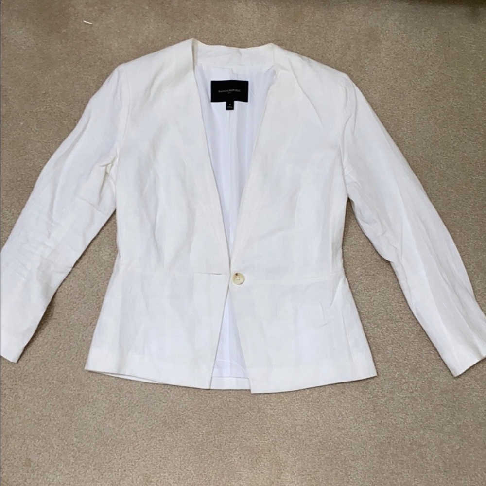Banana Republic linen jacket
